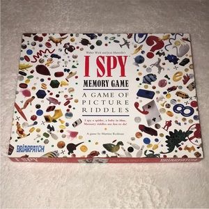 Vintage 1995 I Spy Memory Game